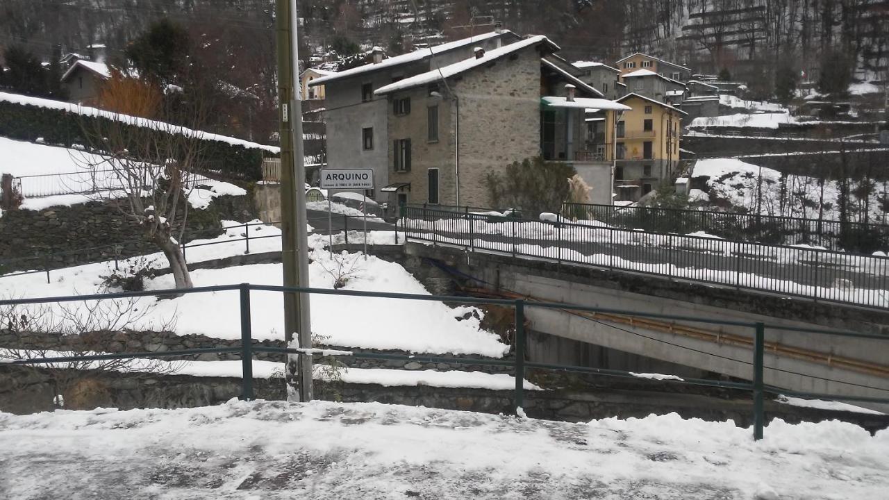 B&B Arquino Sondrio Buitenkant foto